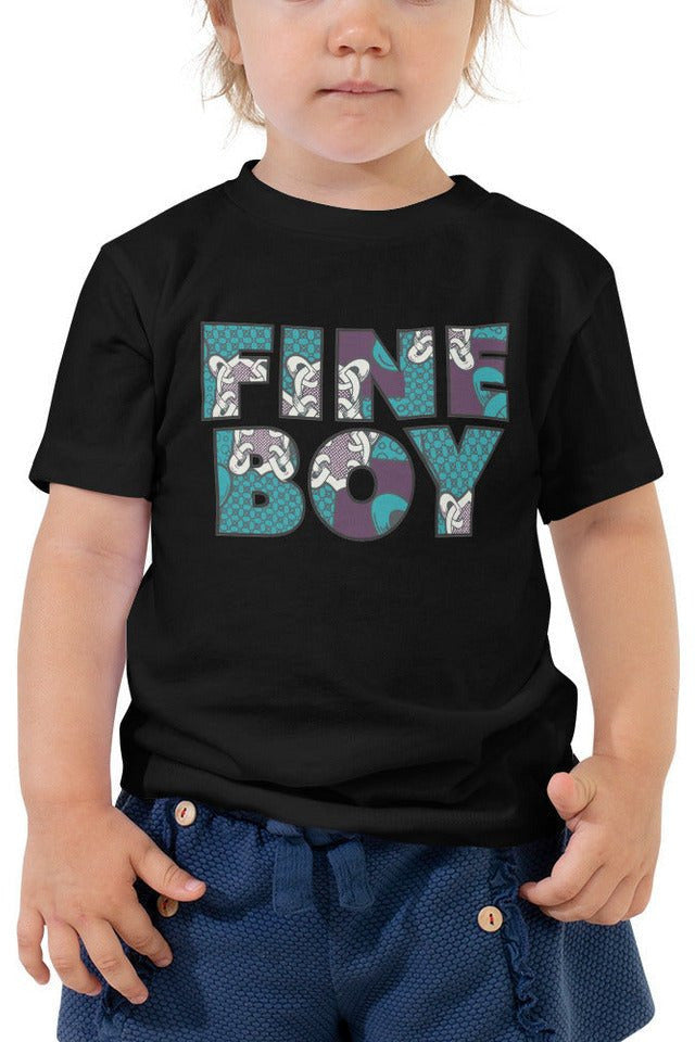 Fine Boy Toddler Short Sleeve Tee tops - Mission LaneTops