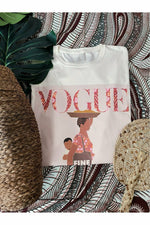 AFRICAN VOGUE Printed T-Shirt - Mission LaneTops