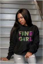 Fine Girl Crew Neck Sweatshirt Tops Mission Lane S  