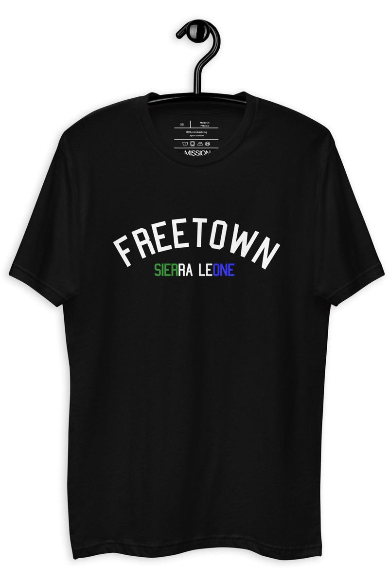 I Put On For - Freetown, Sierra Leone Unisex T-shirt Tops Mission Lane XS  