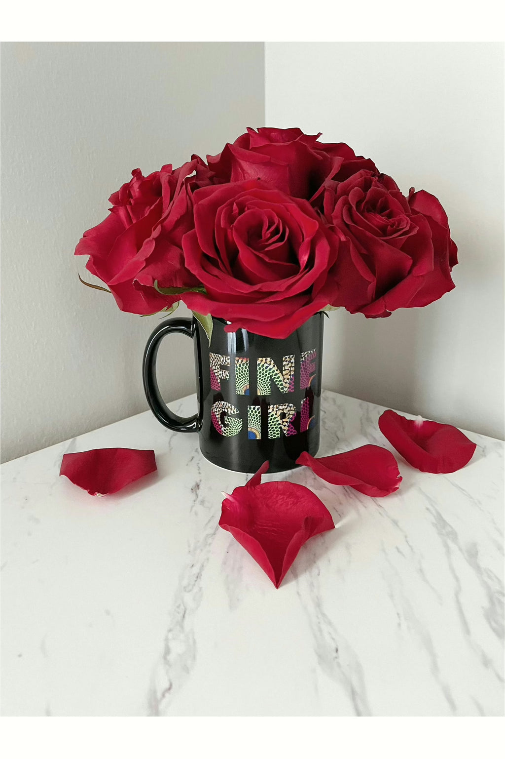 Fine Girl Black Glossy Mug Mug Mission Lane   