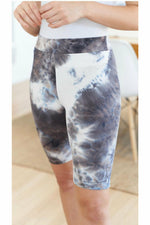 To- Dye For Bike Shorts Bottoms Mission Lane S Tie Dye Mocha 